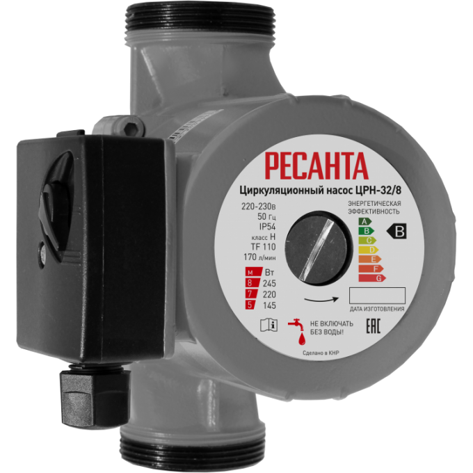Циркуляционный насос РЕСАНТА ЦРН-32/8 77/7/5