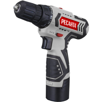 Дрель-шуруповерт аккумуляторная РЕСАНТА ДА-12-2ЛК Дрель-шуруповерт аккумуляторная РЕСАНТА ДА-12-2ЛК