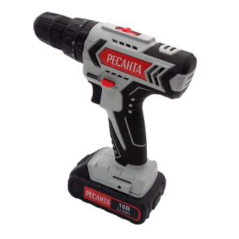 Дрель-шуруповерт аккумуляторная РЕСАНТА ДА-18-2ЛК-У Дрель-шуруповерт аккумуляторная РЕСАНТА ДА-18-2ЛК-У
