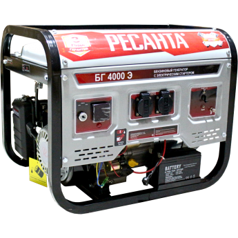 Электрогенератор РЕСАНТА БГ 4000 Э