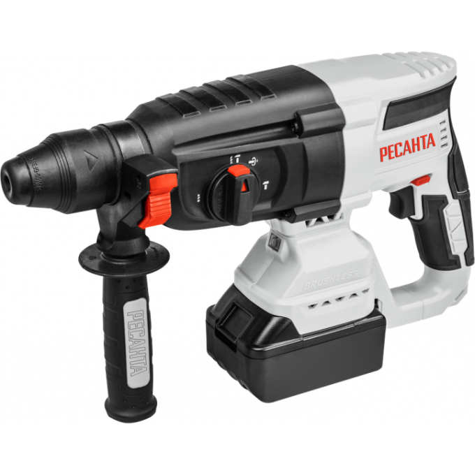 Перфоратор аккумуляторный РЕСАНТА АП-20Li/4 (в комплекте 2 АКБ и ЗУ) в кейсе 75/3/12