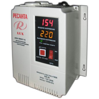 Стабилизатор РЕСАНТА LUX АСН-500Н/1-Ц Стабилизатор РЕСАНТА LUX АСН-500Н/1-Ц