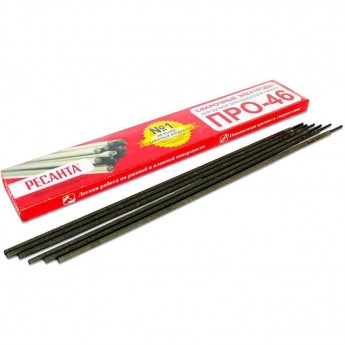 Сварочный электрод РЕСАНТА ПРО-46 Ф3,0 Пачка 1 кг Сварочный электрод РЕСАНТА ПРО-46 Ф3,0 Пачка 1 кг